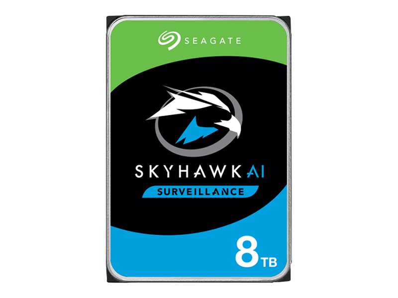 Seagate SkyHawk ST8000VX010 - Festplatte - 8 TB - intern - 3.5 Seagate SkyHawk ST8000VX010 - Festplatte - 8 TB - intern - 3.5